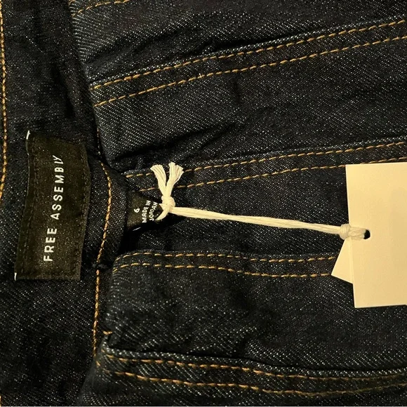 Denim Maxi Pleated Skirt - Picture 4 of 7